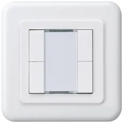 Pulsante INC Hager basico C KNX quadruplo bianco 