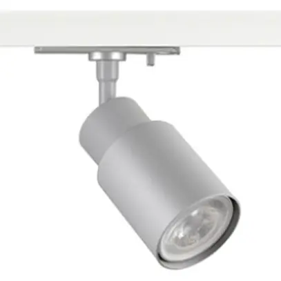 Spot SLV PURI 2.0 Tube GU10 1×6W VAR AD1PH Ø55mm gris 