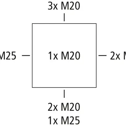 Boîte de dérivation AP Spelsberg Abox 040-L 102×102×57mm IP66 gr 