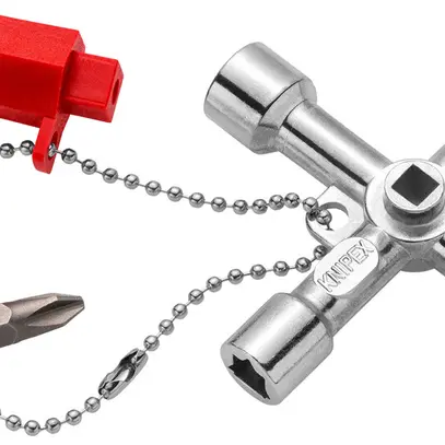 Clé pour armoire électrique KNIPEX 76mm 