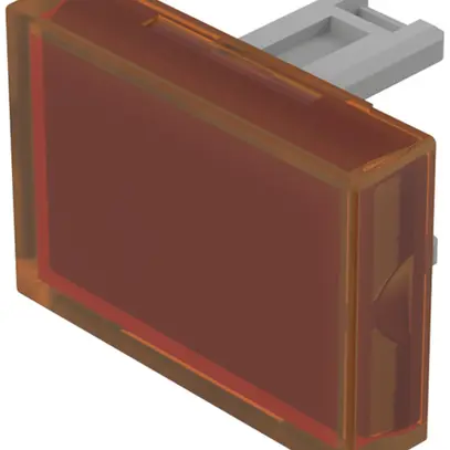 Cofano pressione EAO31 15×21mm traslucido, arancione 