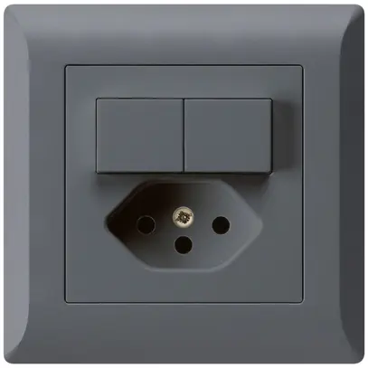 Combinaison ENC 2×A-R/1P+T13 anthracite kallysto.line 