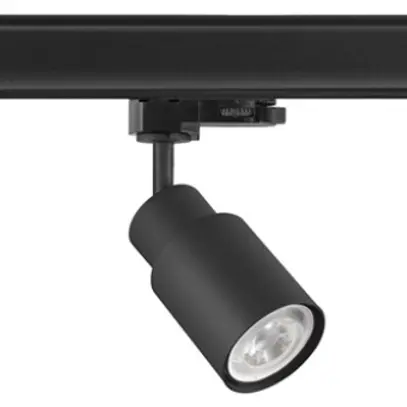 Spot SLV PURI 2.0 Tube GU10 1×6W REG AD3PH Ø55mm nero 