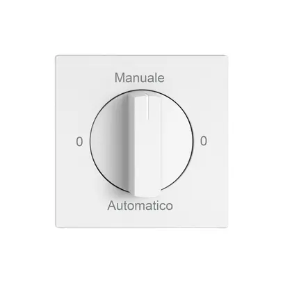 Interrupteur rotatif EDIZIO.liv SNAPFIX® manette 2/1L 0-Manuale-0-Auto bc 