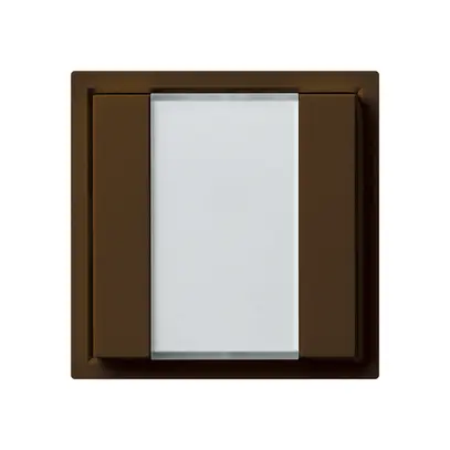 Pulsante multifunzionale INC KNX kallysto doppio marrone 