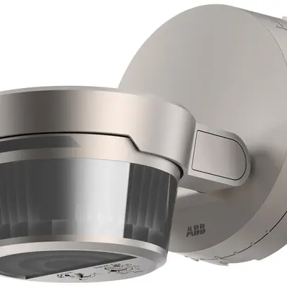 Rilevatore di movimento AP ABB Busch-Watchdog PRO BT 90° IP55 acciaio affinato 