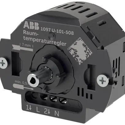 Thermostat d'ambiance ABB SIDUS GE-E chauffage NO/NC 230VAC/10A 5…30°C 
