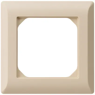 Cadre de recouvrement ENC kallysto.line 1×1 beige 92×92mm 