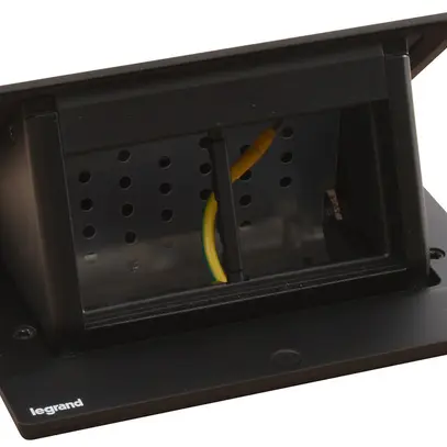 Presa da tavolo POP-UP per 4 moduli Mosaic nero 