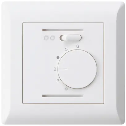 Termostato ambiente INC kallysto.line bianco per riscaldamento pavimento 