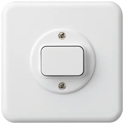 Interrupteur ENC basico 3/2L blanc 