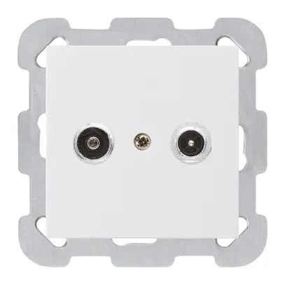 Prise antenne ENC kallysto R/TV montage B 14dB 2GHz blanc 