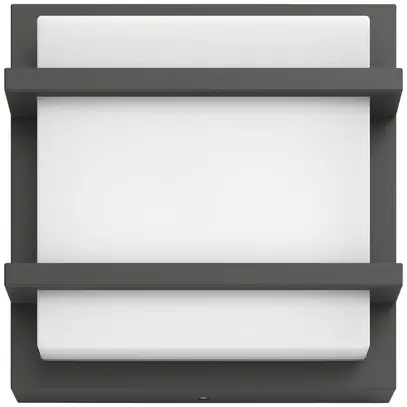 Applique LED Petronia 12W 3000K 1200lm IP44, antracite 