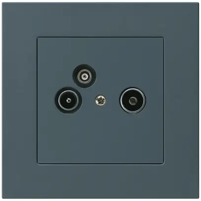Prise pour antenne ENC R/TV/données kallysto.pro 2GHz 4dB anthracite 