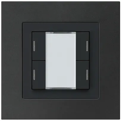 Tasto INC kallysto.pro KNX 4×LED RGB s/e-link nero 