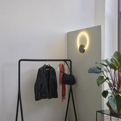 Applique LED LEDVANCE Decor Aura 10W 800lm 830 367×39×419mm grigio 