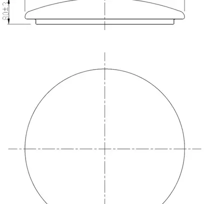 Plafonnier LED Philips Moire 36W 3800lm 4000K Ø460mm blanc 