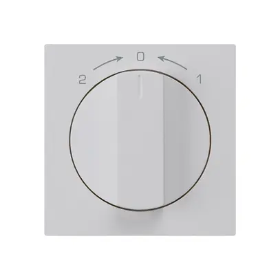 Kit frontal pour contact pivotant gris clair 60×60mm kallysto 1->0<-2 