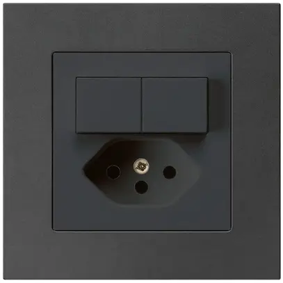 Combinazione INC 2×A-R/1P+T13 nero kallysto.pro 