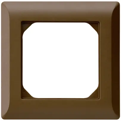 Telaio di copertura INC kallysto.line 1×1 marrone 92×92mm 