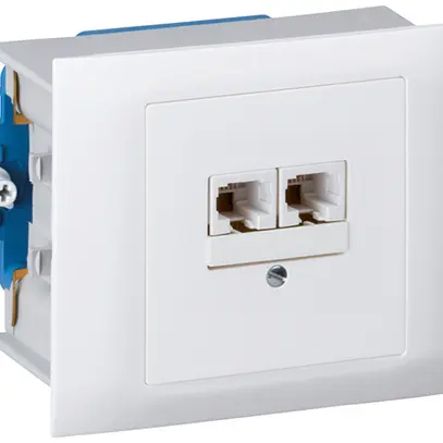 EB-Dose kallysto 2×RJ45u parallel weiss 