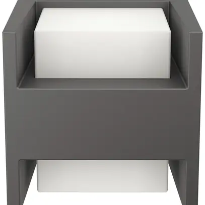 Applique LED Philips Arbour 3.8W 800lm 2700K IP44 diretto/indiretto antracite 