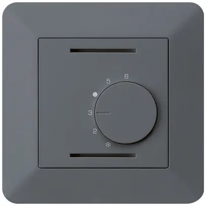 UP-Raumthermostat kallysto.trend anthrazit ohne Schalter 