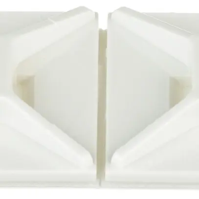 Zoccolo per fascetta Panduit autoadesivo, 25.4×25.4×4.2mm, bianco 