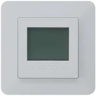 Termostato ambiente INC kallysto.trend C con display grigio chiaro 