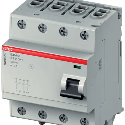 Interrupteur de charge SMISSLINE 63A 3P+N, N avancé 
