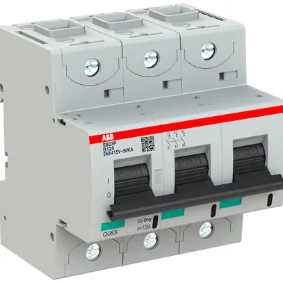 Disjoncteur ABB S803P-B125 3P 400V B-125A 50kA 5UM 
