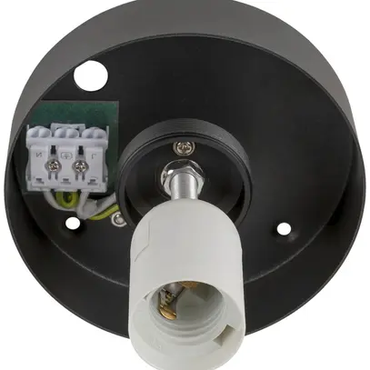 Plafoniera SLV SUN 30 E27 1×60W REG Ø300×320mm nero 