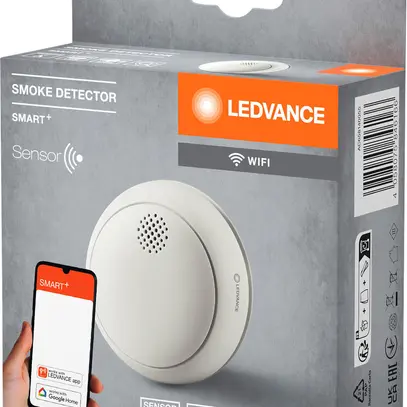 Rilevatore di fumo LEDVANCE SMART+SMOKE ottico DC 3VDC Ø86mm bianco 