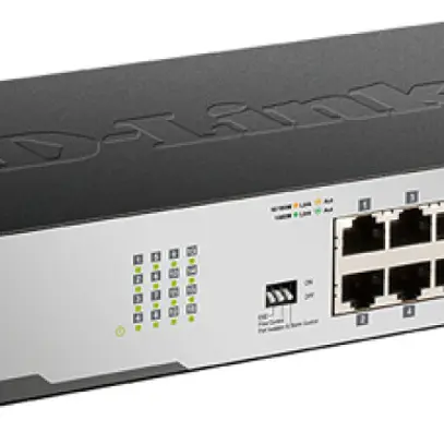 Switch D-Link DGS-1016D/E, 16-port unmanaged Gigabit 