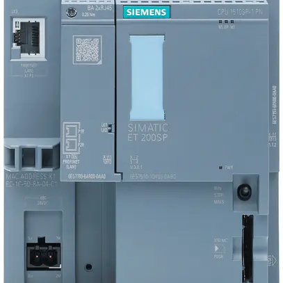 Modulo centrale PLC Siemens SIMATIC ET200SP CPU 1510SP-1 PN, PROFINET IRT 