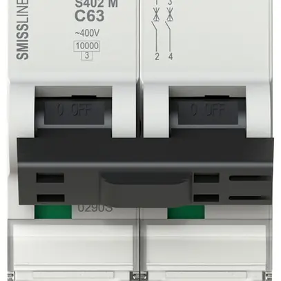 Disjoncteur SMISSLINE TP S 2×63A C 10kA 