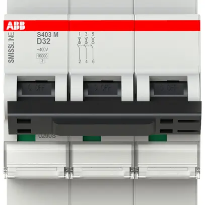 Disjoncteur SMISSLINE TP S 3×32A D 10kA 