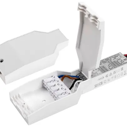 Décharge de traction SLV borne 5 pôles 105.9×56.4×21mm en matière synthétique bc 