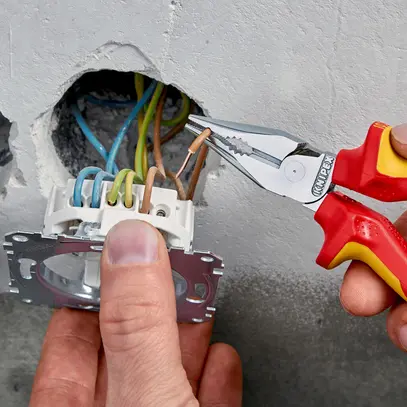 Spitzkombizange KNIPEX VDE Ø2-3mm 8…16mm² 