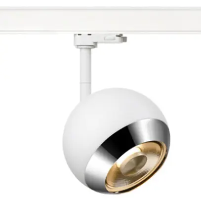 Spot SLV LIGHT EYE 150 GU10 1×13W VAR AD3PH Ø150mm blanc 
