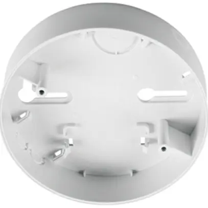 Scatola AP per Protector K ESYLUX h=27mm, Ø106mm, bianco 
