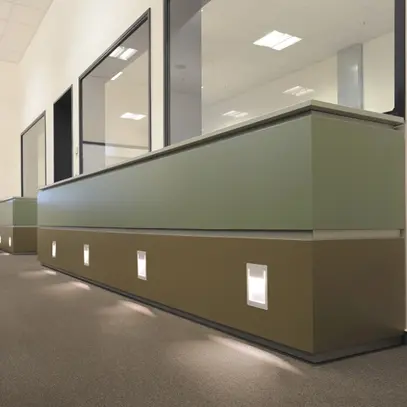Lampada a muro LED INS SLV DOWNUNDER PUR, 500mA 5.2W 380lm 3000K IP20 bianco 