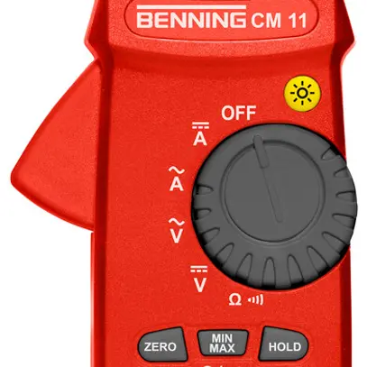 Pince ampèremétrique Benning CM 11 600VUC 20A AC/10A DC 600kΩ Cat IV 300V 