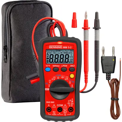 Multimètre digital Benning MM 5-2 600VUC 10A 40MΩ CAT III 600V 