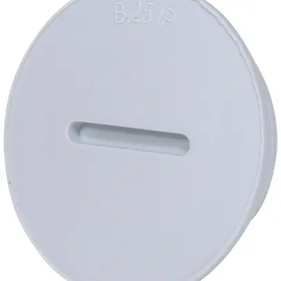 Tappo con bordo PS M20 grigio chiaro 