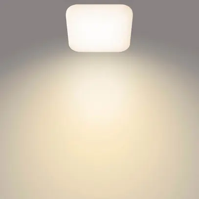 Plafonnier LED Philips Mauve 24W 2900lm 2700K 430×430mm blanc 