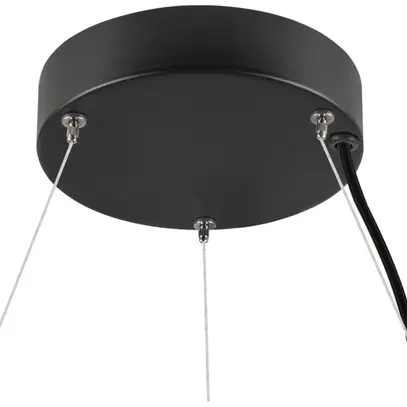 Luminaire suspendu LED SLV MEDO RING 90 43W 5000lm 930/940 VAR Ø900mm noir 