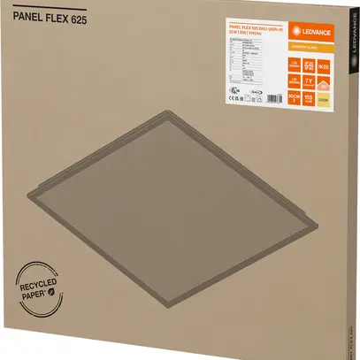 LED-Panelleuchte LEDVANCE PL FLEX 625 32W 5160lm 830 IP20/40 DALI weiss 