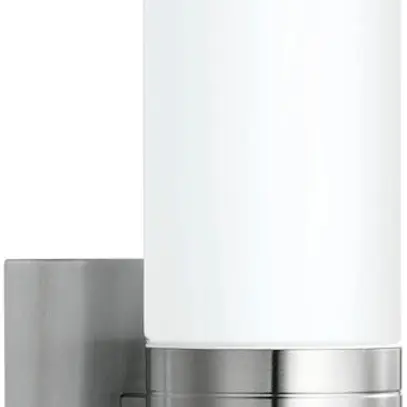 Applique Steinel L 260 PIR E27 avec lampe LED 8.6W 700lm 3000K IP44 chrome 