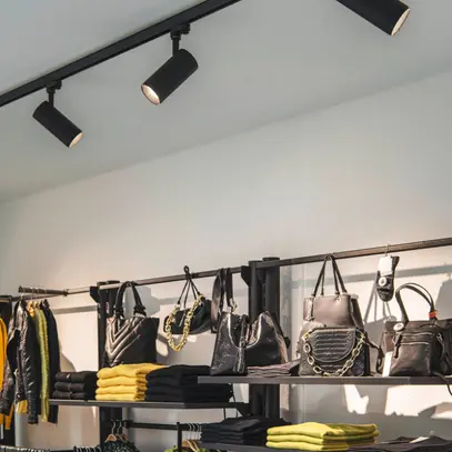 Spot LED SLV 3~ NUMINOS M PHASE 14W 1880lm 3000K 60° Ø85×185mm nero 